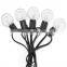 IP44 waterproof 25FT 50FT 100FT outdoor weeding party G40 Globe LED String Lights