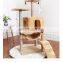 Cat climbing tree house cat scratching platform for large cats