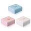 Jewelry box leather jewelry storage box new cosmetic case jewelry box wholesale custom