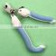L-shaped Anti-skip Handle Pet Nail Clippers Cats Dogs Nail Clippers With File Pet Cleaning Supplies