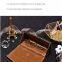 ?Vintage, Artistic Portable Sunglasses Case; Crush-resistant Folding Eyeglass Pouch