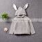 European and American children's custom made rabbit ear sweater Pullover for boys and girls in spring and winter