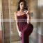 2020 Women Baggy Gray Sports Trousers Wide Leg Oversized Streetwear Joggers High Waisted Sweatpants
