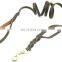 Wholesale Double Handle Dog Leash Copper Hook Leather Rope Dual Pet Leash