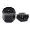 New hexagonal smoke grinder 4 layers 58mm rainbow zinc alloy tobacco grinder metal smoke grinder