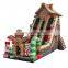 inflatable gingerbread water slide