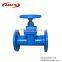 DIN3352 F4/F5 flanged end resilient seat non-rising stem gate valves