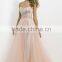 2014 Hot Sale High Quality Elegant Prom Dress with Beading and Sequined Sweetheart A-Line Chiffon Prom Dress