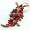 wholsale fashion silver gold crystal rhinestone diamond in bulk brooch pin