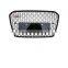 Cars front bumper face lift for aud i RS5 A5B9 front grille mesh design PP material 2013-2015 modified spare parts