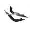 JCSportline Carbon Fiber Front Bumper Fins for Maserati Ghibli 2014-2016