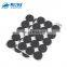 JNZ Adhesive Round Chair Table Glide Rubber Floor Protector Furniture Feet felt Pads For Chair Table Legs