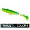 Super Cheap Reflective painting Soft Bait 23 colors Fishing Lure for trolling bait fishing spinning casting fishing