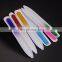 Popular Colorful Crystal Glass nail file 100/180 240 Grit Double Side Oem Professional Sanding Nail Files For Manicure