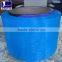 Dope dyed yarn of FDY polyester for use with warp knitting