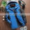 OEM wholesale customized high quality soft shell men's coat ski waterproof winter jacket with zipper