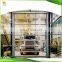 Full view 8x7 clear glass  inserts  decorative front door garage door lowes prices