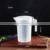 2021 Washable Jar All Container Reusable Milk Syrup Plastic Transparent Measure Cup