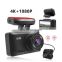 New arrival 2022 Dual Len record 4K Car Dash Camera Dual Lens GPS DVR Recorder Dashcam With WiFi Loop Dual lens Hidden Camera