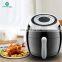 2021 Electric Hot Air Fryers Oilless Adjustable Temperature and Timer Control Air Fryer
