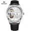 MEGIR 2017 Fashion Mens Mechanical Quartz Watches Leather Strap Rose Gold Wristwatches Casual Male Masculino Relojes Watch Hour