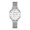CURREN 9035 Women's Watches Simple Style Quartz Movement Auto Date Stainless Steel Band Watches