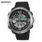 SANDA 762 Cheap Wristwatch For Mens Silicone Strap Digital Quartz Designer Watches Oopular Brands