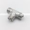 Haihuan Compression Equal Tee Fitting Stainless Steel Nipple Pipe Fitting OEM ODM Hydraulic Adapter