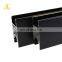Hot selling aluminum u channel shaped brass extrusion glass shower profiles