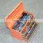 hand tools, wrench, screwdriver, plier, hammer tool kit with tool box AX-133