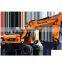 15 ton wheeled excavator JYL615F 14.5ton 0.6cbm tyre tire digger for sale
