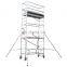 Climbing Mobile Aluminum Ladder Moving Scaffold Platform Scaffolding Tower System