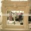 Home decorative onyx marble stone fireplaces