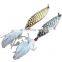 Byloo Metal Jig with High Speed Spoon 50mm/24g Spinner Bait Bass Fishing Lures Metal VIB Fishing Jig Spoon