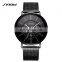 SINOBI Unisex Wristwatch S9738 Man Business Hand Watch Small Three Dial Quartz Watches Daily Dress Match Watch