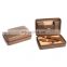 Portable Cedar Wood Case Holder Travel Cigar Humidor PU Leather cigar case