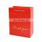 Wholesale high quality cheapest price eco-friendly thank you red black pink luxury round tote gift paper bag for Valentine's Day