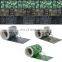 19cm*35m Green Grey Sichtschutzstreifen PVC Screen Fence Strip Roll for Garden Privacy Protector
