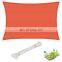 Suitable for four seasons sombrite 95% red sun shade sail for car cover outdoor
