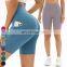 Custom Quick Dry Biker Shorts Workout Wear Gym Fitness Leggings High Waist Butt Lift Yoga Shorts For Women With Pockets