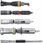 Wireline horizontal hole drilling tools