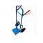 HT2086 High Quality Wholesale HT2086 Heavy Duty Steel Folding Hand Truck Dolley Hand Cart Trolley with Load Capacity 100kg 3.00-4 inch Pneumatic Wheel