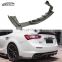 Ghibli High Quality Carbon Fiber Rear Diffuser Rear Bumper Lip Splitter For Maserati Ghibli 2018-2022