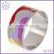 European hot fashion cloisonne bangle in Rhodium plating