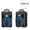 Outdoor Bass RGB Led Light Portable Party Stage Dj Wireless Mic Multi-functional Trolley Bt Speaker