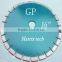 20mm tall segment diamond saw blade for cutting granite