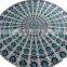cotton round beach towel boho yoga mat bohemian round table cloth throw