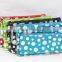 Osni Professinal design customed cute plain dot pencil case PU material with zipper