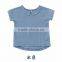 infant wear high quality Japanese wholesale products baby clothing plain t shirts kids toddler clothes for summer