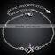 Simple Adjustable women girls metal fashion design anklets
